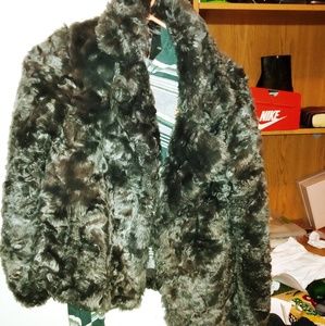 trendy fur coat